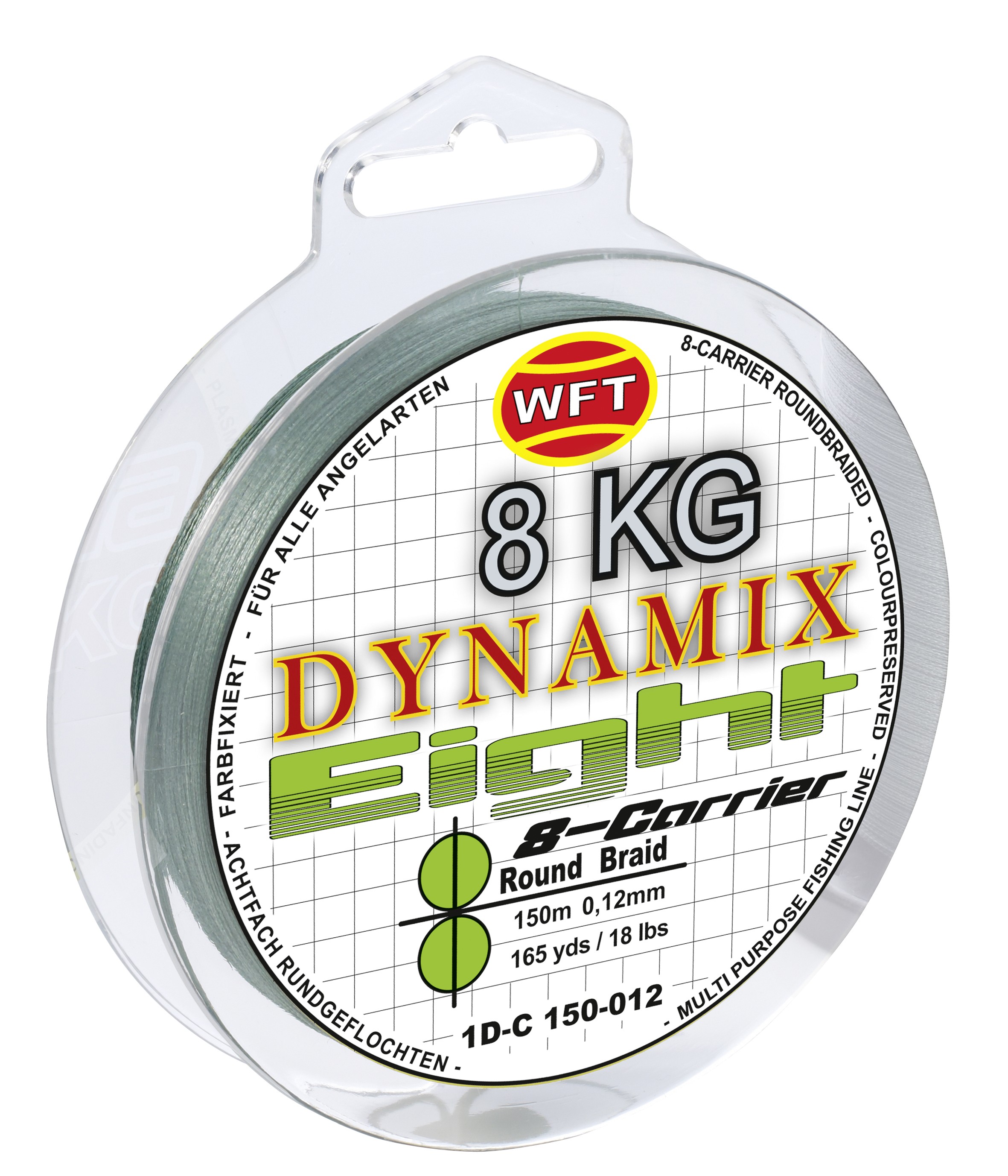 WFT Hochleistungsschnur Dynamix 150m - 0,10mm